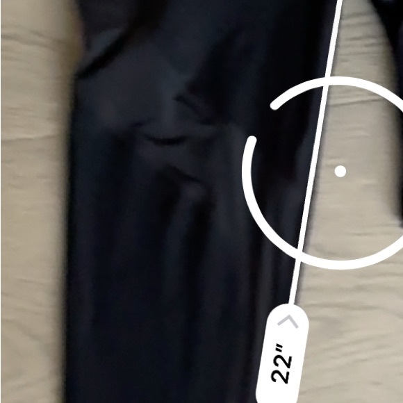 Womens LuLu Lemon Black Athletic Pants - Picture 5 of 5